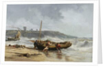 Coast Scene, 1857 by Jules Achille Noel