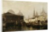 North River Pierhead, 1877 by Arthur Quartley