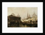 North River Pierhead, 1877 by Arthur Quartley