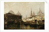North River Pierhead, 1877 by Arthur Quartley