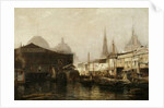 North River Pierhead, 1877 by Arthur Quartley