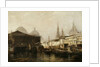 North River Pierhead, 1877 by Arthur Quartley
