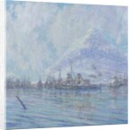 Harbor in Winter, 1924 by William H. Singer