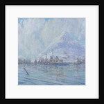 Harbor in Winter, 1924 by William H. Singer