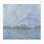 Harbor in Winter, 1924 by William H. Singer