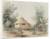 Native House Near Manila, 1842 by Alfred Thomas Agate