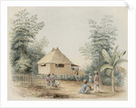 Native House Near Manila, 1842 by Alfred Thomas Agate