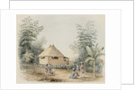 Native House Near Manila, 1842 by Alfred Thomas Agate