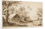 Tombs at Muthuata Island, Fiji by Alfred Thomas Agate