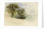 Landscape with Trees on a Hillside, 1880-85 by William Trost Richards