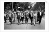The March on Washington: Marchers Wearing Hats Carry Puerto Rican Flags Down Constitution Avenue, 29th August 1963 by Nat Herz