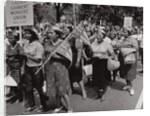 The March on Washington: Ladies Garment Workers' Union Marching on Constitution Avenue, 28th August 1963 by Nat Herz