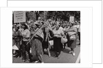 The March on Washington: Ladies Garment Workers' Union Marching on Constitution Avenue, 28th August 1963 by Nat Herz