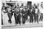 The March on Washington: Federal Aviation Agency Workers Watch the Marchers on Constitution Avenue, 28th August 1963 by Nat Herz
