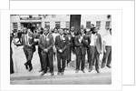The March on Washington: Federal Aviation Agency Workers Watch the Marchers on Constitution Avenue, 28th August 1963 by Nat Herz