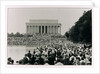 The March on Washington: A View from the Reflecting Pool, 28th August 1963 by Nat Herz