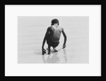 Boy Playing in the Sand at Coney Island, Untitled 30, c.1953-64 by Nat Herz