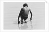 Boy Playing in the Sand at Coney Island, Untitled 30, c.1953-64 by Nat Herz