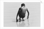Boy Playing in the Sand at Coney Island, Untitled 30, c.1953-64 by Nat Herz