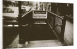 New York City Downtown Subway Entrance, Untitled 42, c.1953-64 by Nat Herz