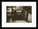 New York City Downtown Subway Entrance, Untitled 42, c.1953-64 by Nat Herz