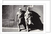 Two Workmen Against a Building, New York City, Untitled 43, c.1953-64 by Nat Herz