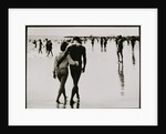 Couple Walking in the Water at Coney Island, New York City, Untitled 46, c.1953-64 by Nat Herz