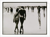 Couple Walking in the Water at Coney Island, New York City, Untitled 46, c.1953-64 by Nat Herz