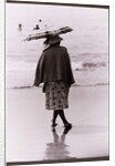 Woman with Sun Umbrella, Untitled 11, c.1953-64 by Nat Herz