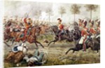 Charge of the 1st Life Guards at Genappe, 17 June 1815, c.1890 by Richard Simkin