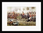 Charge of the 1st Life Guards at Genappe, 17 June 1815, c.1890 by Richard Simkin
