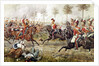 Charge of the 1st Life Guards at Genappe, 17 June 1815, c.1890 by Richard Simkin