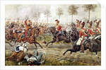 Charge of the 1st Life Guards at Genappe, 17 June 1815, c.1890 by Richard Simkin