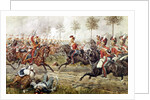 Charge of the 1st Life Guards at Genappe, 17 June 1815, c.1890 by Richard Simkin