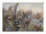 The 88th Foot at the Battle of Salamanca, 1812, 1904 by Christopher Clark