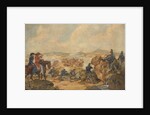 An action during the Peninsular War, with riflemen of 95th Regiment acting as snipers, c.1810 by Denis Dighton