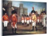The Staffordshire Militia on parade at Windsor Castle, c.1804 by Arthur William (circle of) Devis