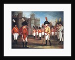 The Staffordshire Militia on parade at Windsor Castle, c.1804 by Arthur William (circle of) Devis