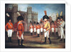 The Staffordshire Militia on parade at Windsor Castle, c.1804 by Arthur William (circle of) Devis