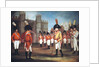 The Staffordshire Militia on parade at Windsor Castle, c.1804 by Arthur William (circle of) Devis
