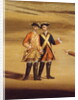 Two officers in conversation, c.1758 by Samuel Wale