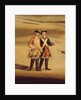 Two officers in conversation, c.1758 by Samuel Wale
