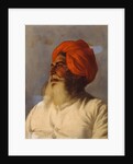 Ganda Singh, a Sikh chaprassee of Col Wilmer's topographical No.14 survey party, 1894 by Gertrude Ellen Burrard