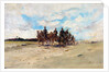 Royal Artillery, a field gun team on the march, 1897 by Edward Matthew Hale