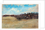 Royal Horse Artillery and Lancers waiting to move off, 1898 by Edward Matthew Hale