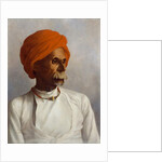 Gunga, a chaprassee of Captain S.G. Burrard's No.22 Astronomical Survey Party, 1894 by Gertrude Ellen Burrard