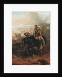 Lieutenant William George Cubitt earning the Victoria Cross at Lucknow during the Indian Mutiny on 30th June 1857, c.1860 by Chevalier Louis-William Desanges