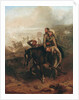 Lieutenant William George Cubitt earning the Victoria Cross at Lucknow during the Indian Mutiny on 30th June 1857, c.1860 by Chevalier Louis-William Desanges