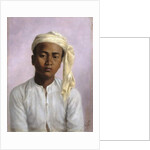 Maung Pe, a chaprassee in the Triangulation Survey Party, 1892 by Gertrude Ellen Burrard