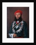 An Indian Officer of the 2nd Regiment Irregular Cavalry, 1852 by Alexander Sandor Svoboda
